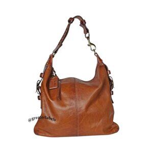 Coach Large Leather Shoulder Bag